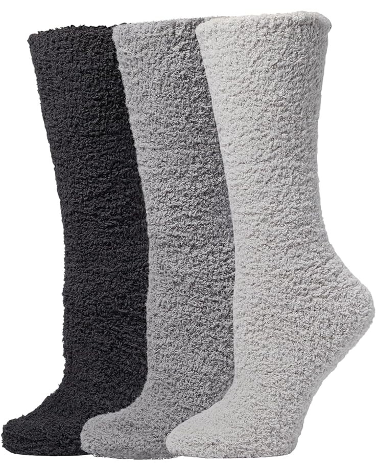 

Носки Barefoot Dreams CozyChic 3-Pair Sock Set, серебряный, Серый, Носки Barefoot Dreams CozyChic 3-Pair Sock Set, серебряный