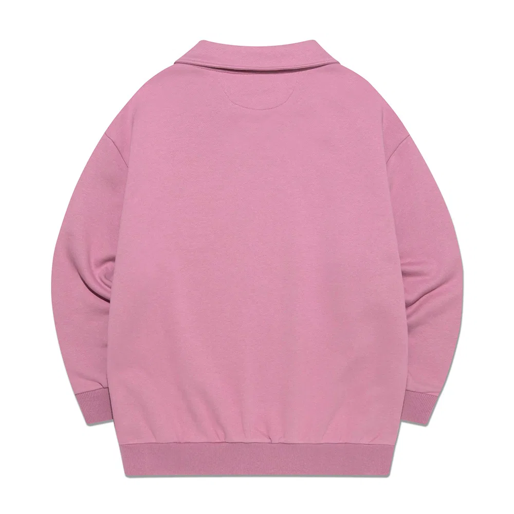 Детский свитшот Lee Kids оверсайз с начёсом фиолетовый — фото 2