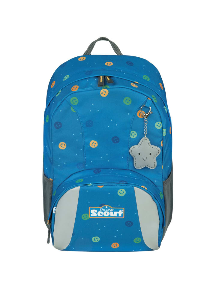 

Scout Рюкзак для приключений. Смайлики синего цвета