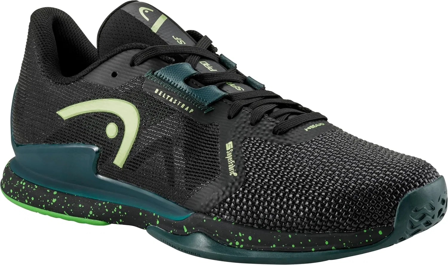 Кроссовки для тенниса HEAD Sprint Pro 3.5 SF Black/Forest Green