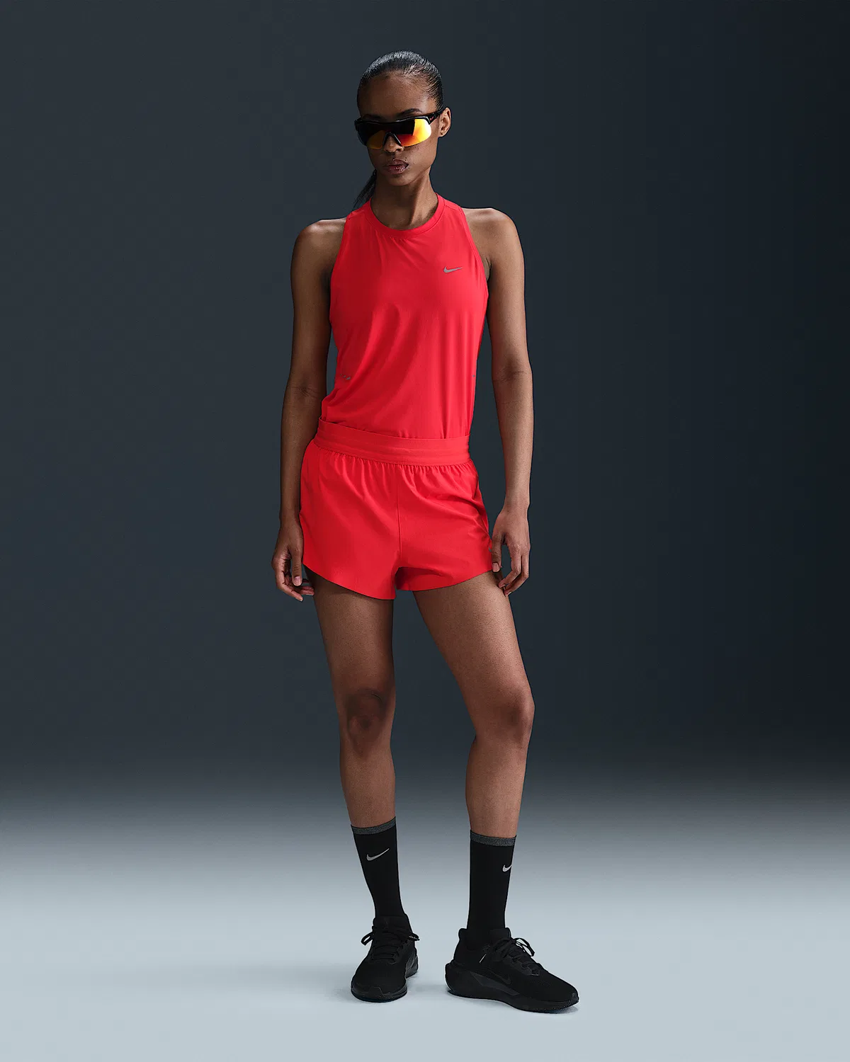 Женский топ для бега Dri-FIT Nike Swift, Light Crimson — фото 4