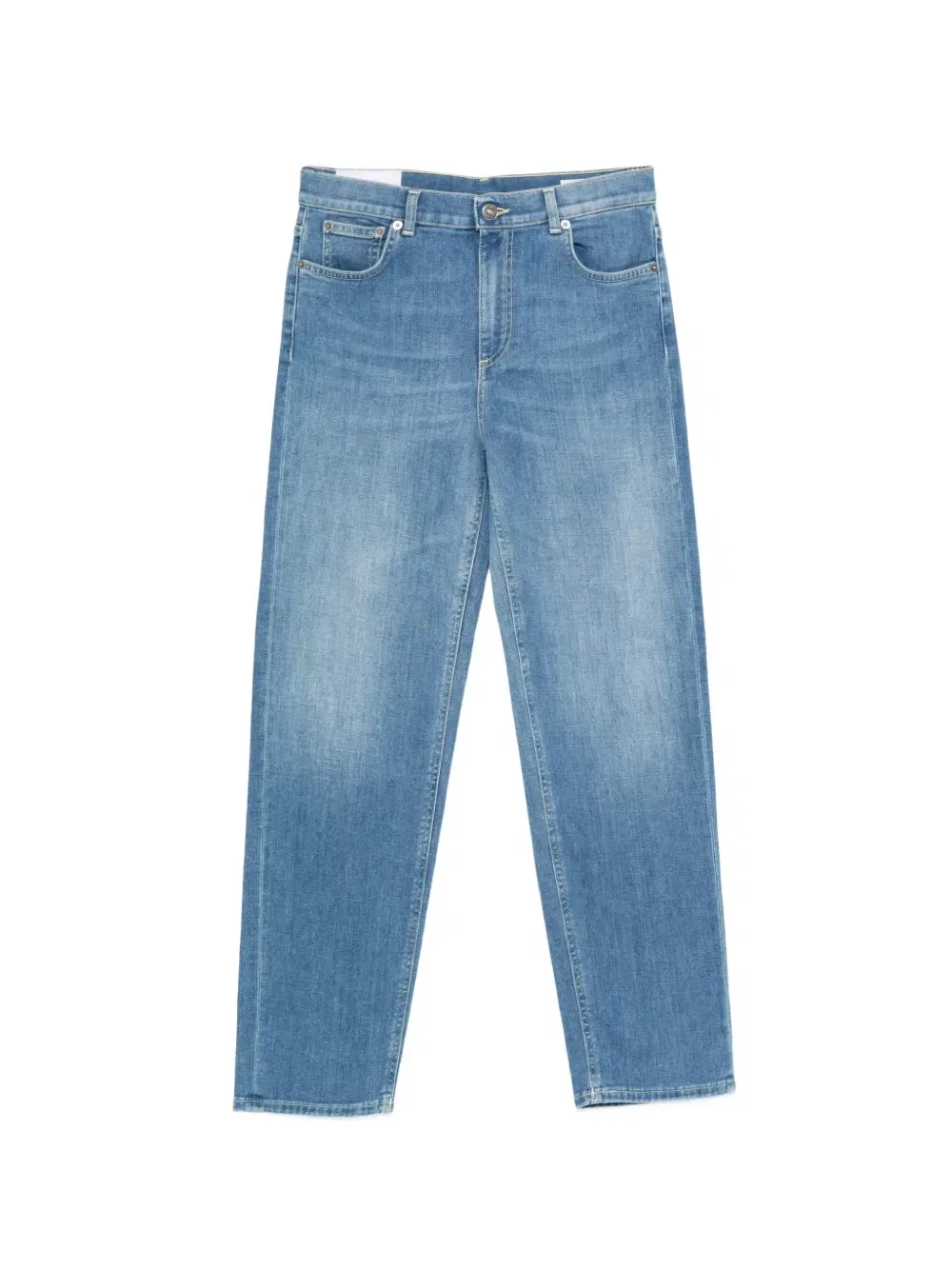 Джинсы Andrew с эффектом потертости Dondup Kids, синий