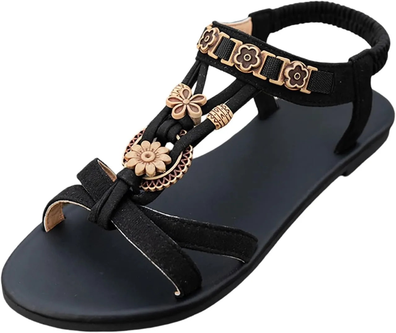

Женские летние сандалии Open Toe Flat для повседневной носки