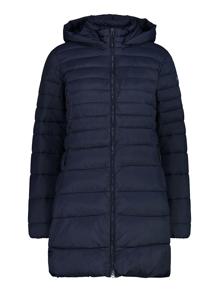 

CMP Стеганое пальто темно-синего цвета