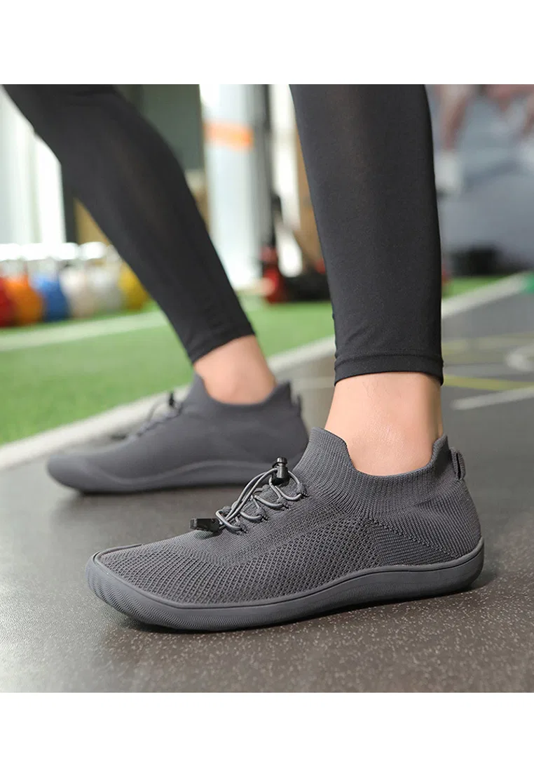 Кроссовки для ходьбы и фитнеса HYF030, унисекс Twenty Eight Shoes, серый/темно-серый — фото 2
