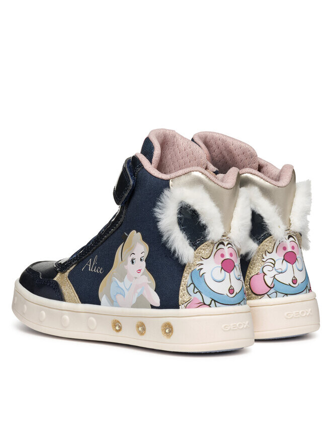 Кроссовки Geox J Skylin Girl J468WG 011KN C4256 M, темно-синий — фото 3
