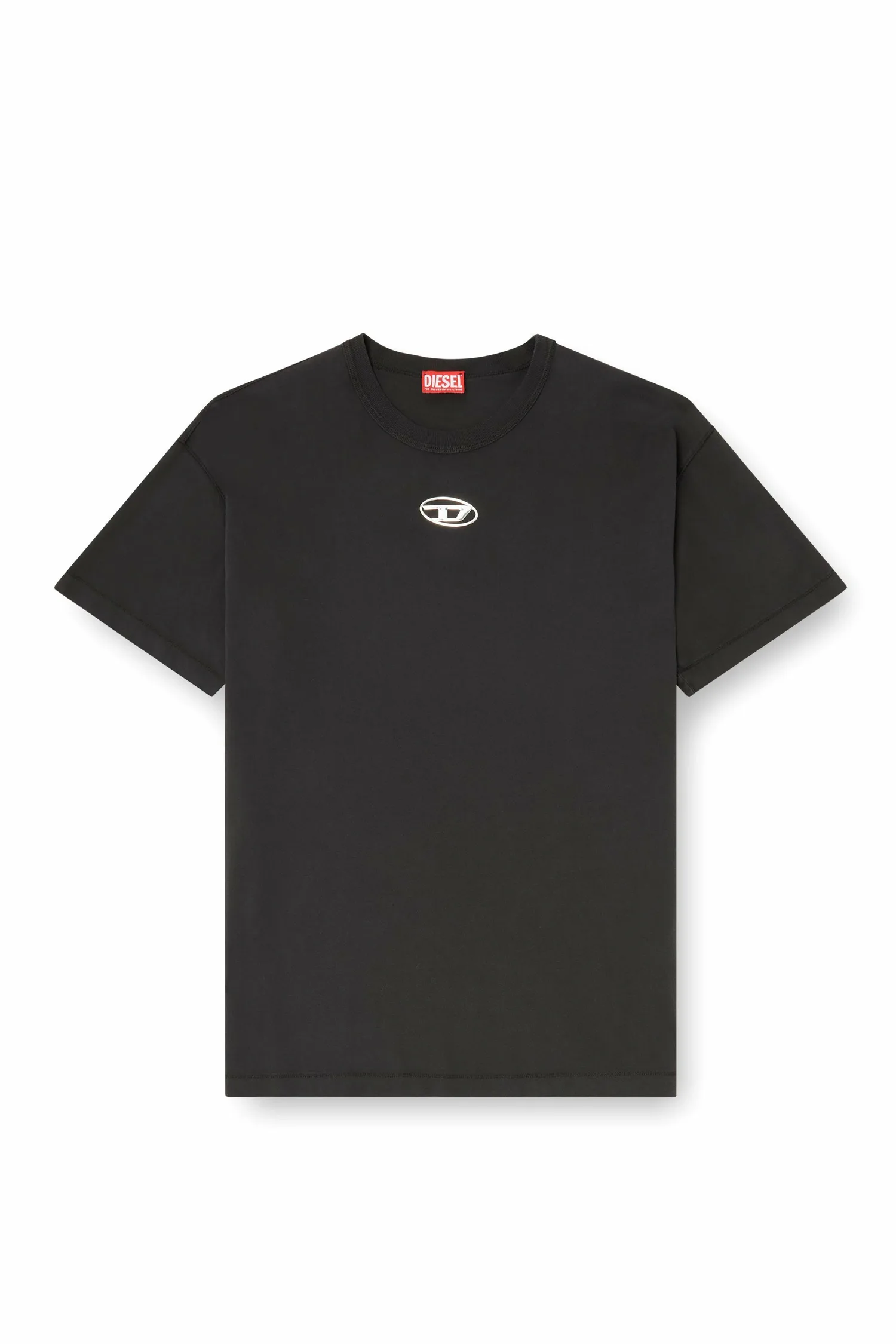 Мужская футболка T-NORM-IOD Diesel, black — фото 4