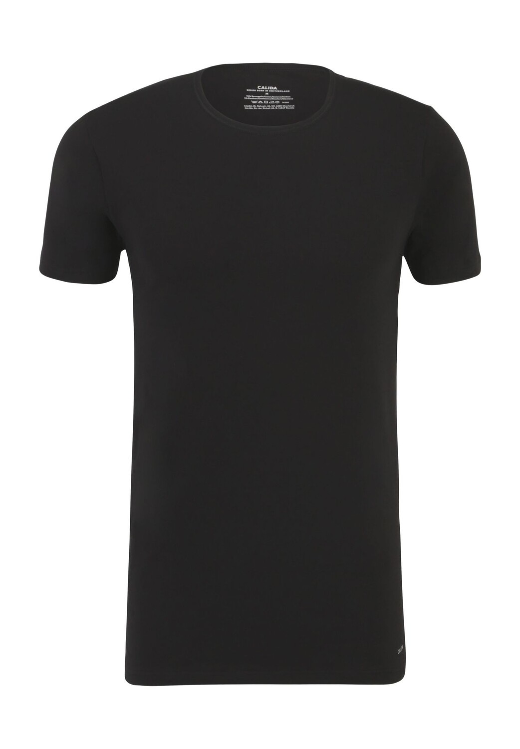 

Футболка Cotton Code, микс хлопка, мужская CALIDA, черный
