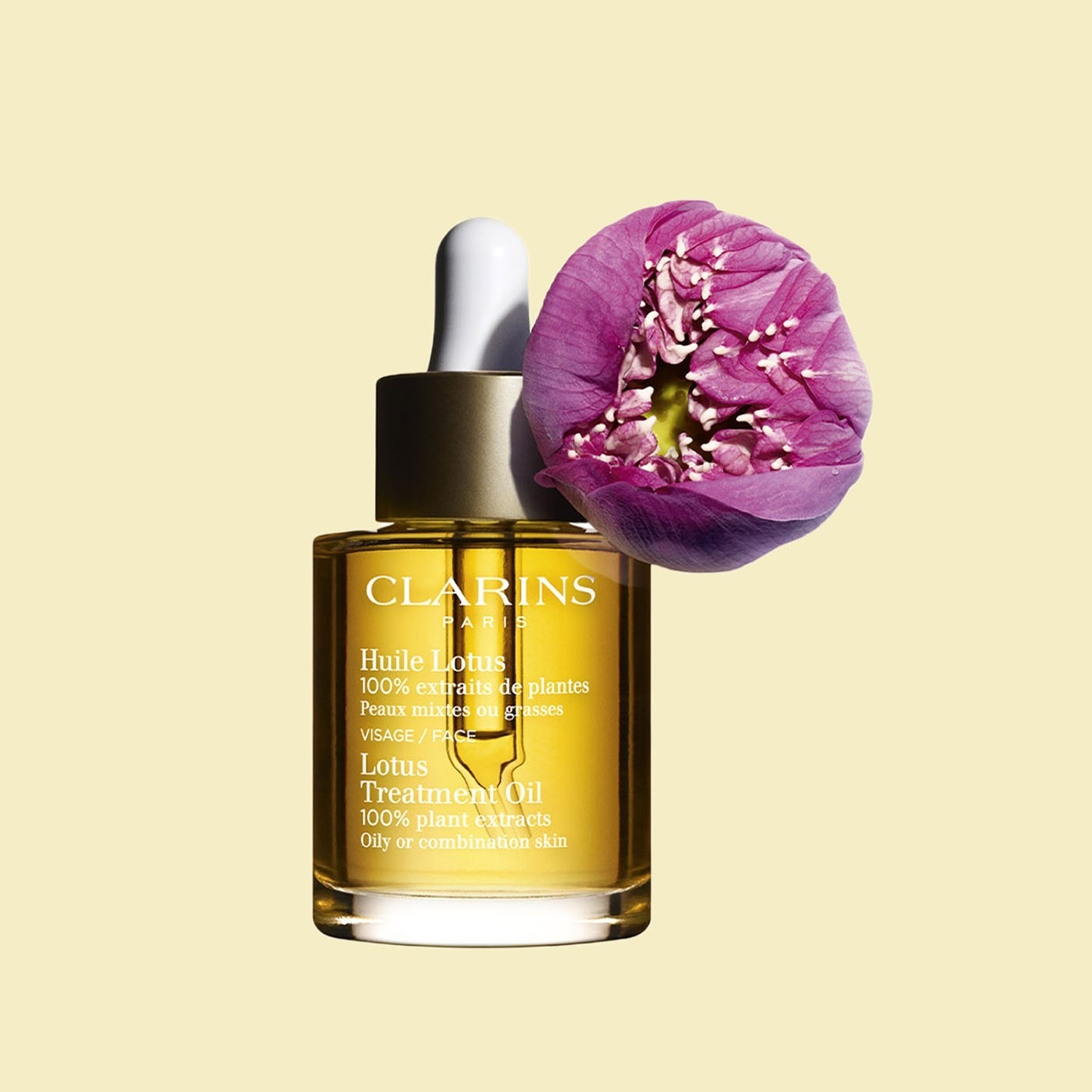 Масло для лица Clarins — Aromaphytocare huile lotus , объем, 30 мл — фото 2