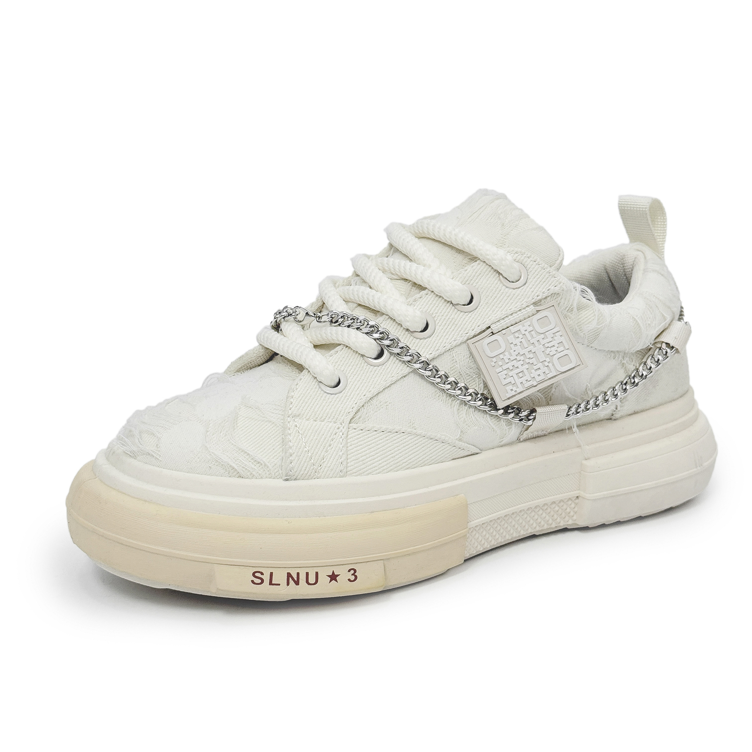 

SLNU 3 Скользостойкие износостойкие мужские низкие кеды с усиленной поддержкой свода стопы бежевые, цвет Beige