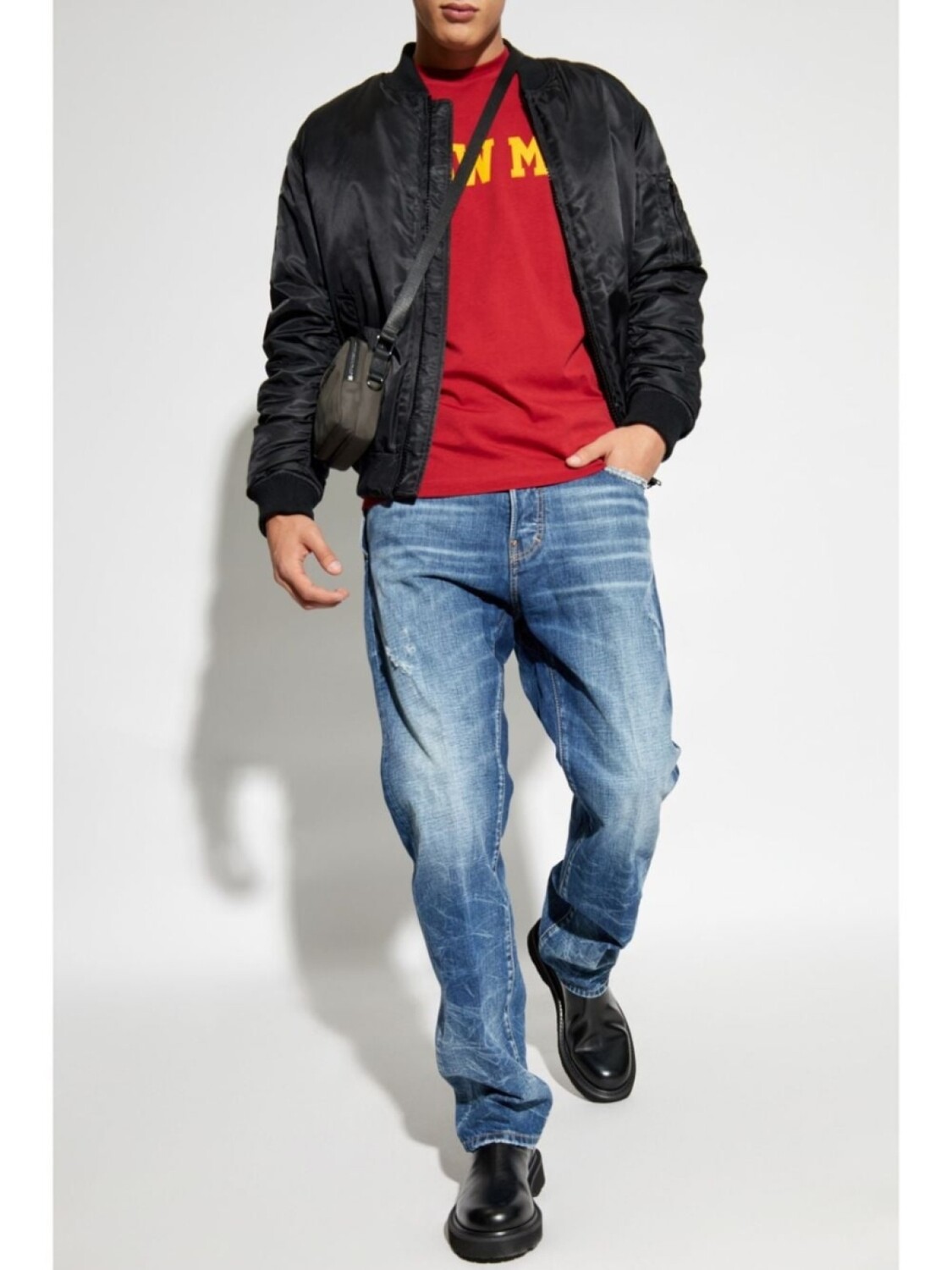 

Dsquared2 dSQUARED2 многослойные потертые джинсы, синий