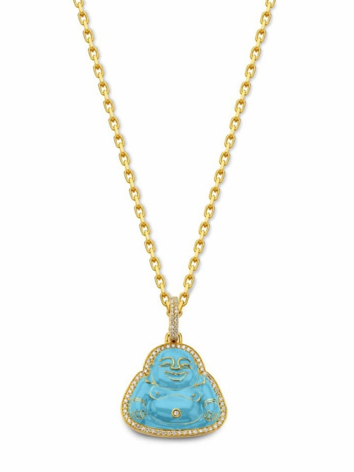 

Подвеска Buddha из желтого золота с бриллиантами BUDDHA MAMA, золотой