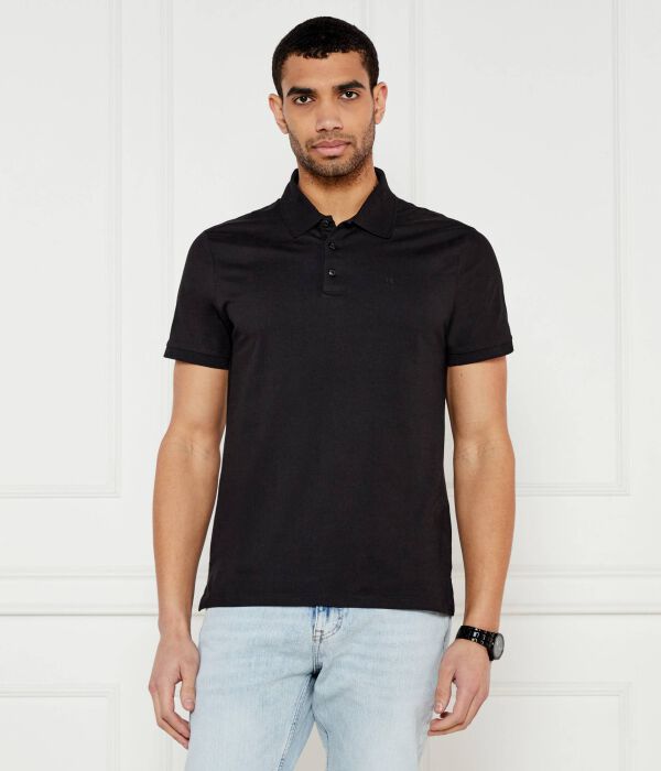 

Рубашка поло Regular fit Calvin Klein Jeans, черный