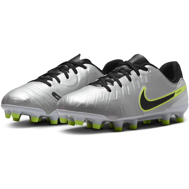 Футбольные бутсы для газона jr legend 10 academy fg/mg Nike, мультиколор — фото 4