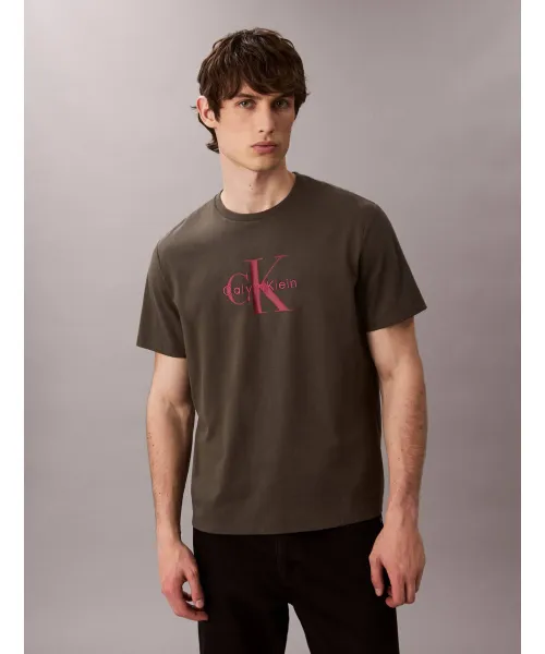 

Футболка Regular fit Calvin Klein Jeans, зеленый