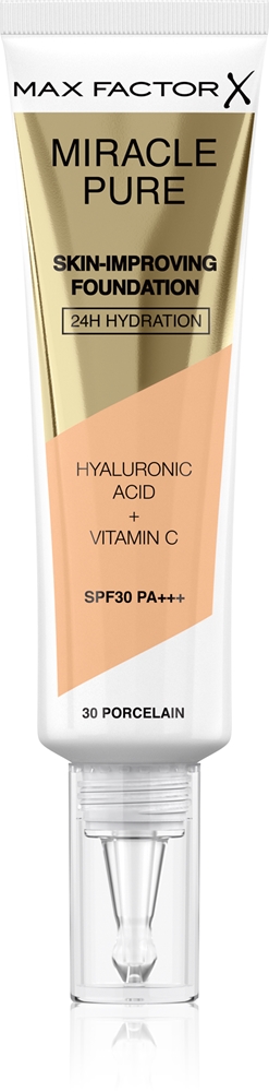 

Стойкая тональная основа Miracle Pure Skin SPF 30 Max Factor, atspalvis 30 porcelain 30 мл