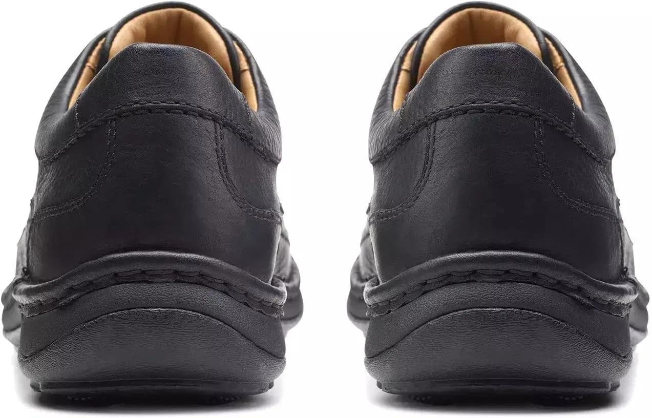 Мужские кроссовки Clarks Nature Three на шнуровке, Black — фото 4