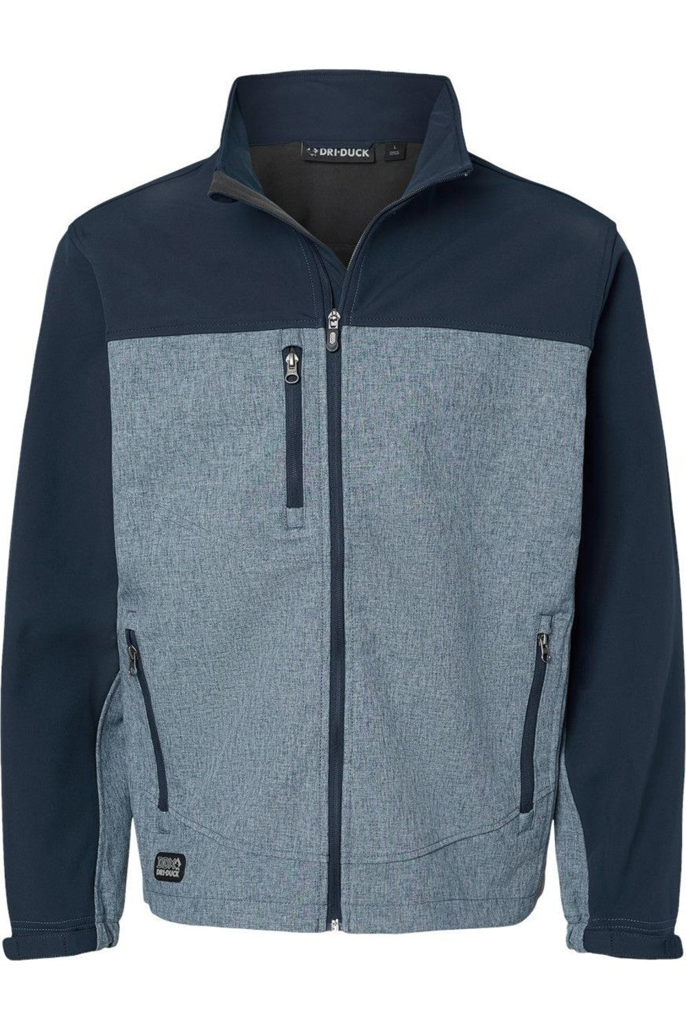 

Куртка DRI DUCK Motion Soft Shell, цвет deep blue heather/ deep blue