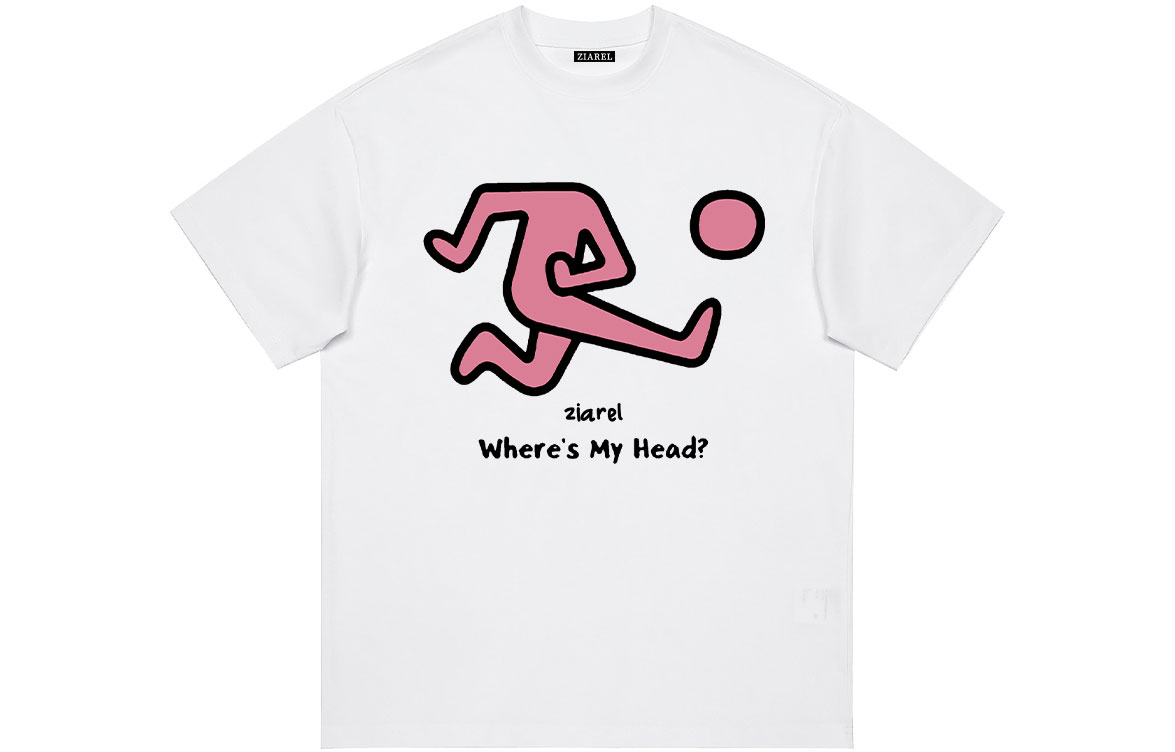 

Футболка Unisex Crew Neck Moderate Heavyweight ZIAREL, белый