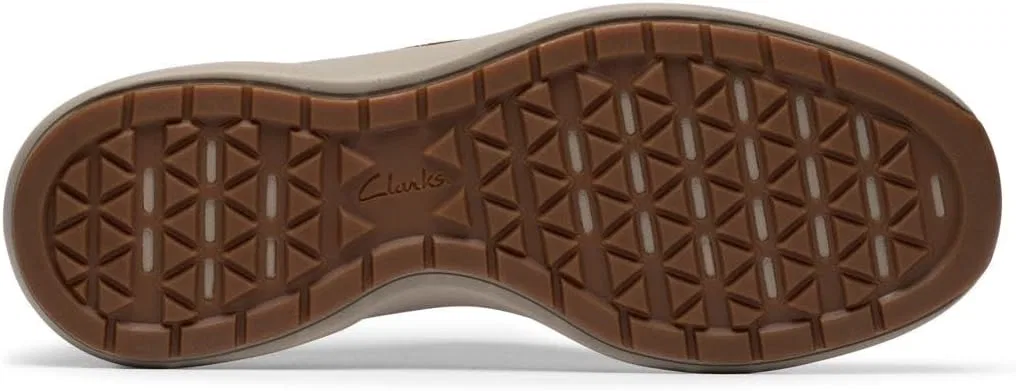 Туфли Clarks Herren Mullan MocSHOES, Dark Tan Lea — фото 3