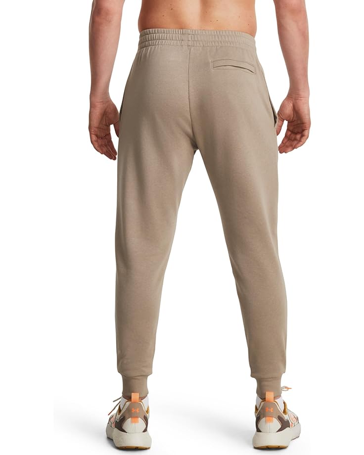 

Брюки Under Armour Rival Fleece Joggers, цвет Sahara/White