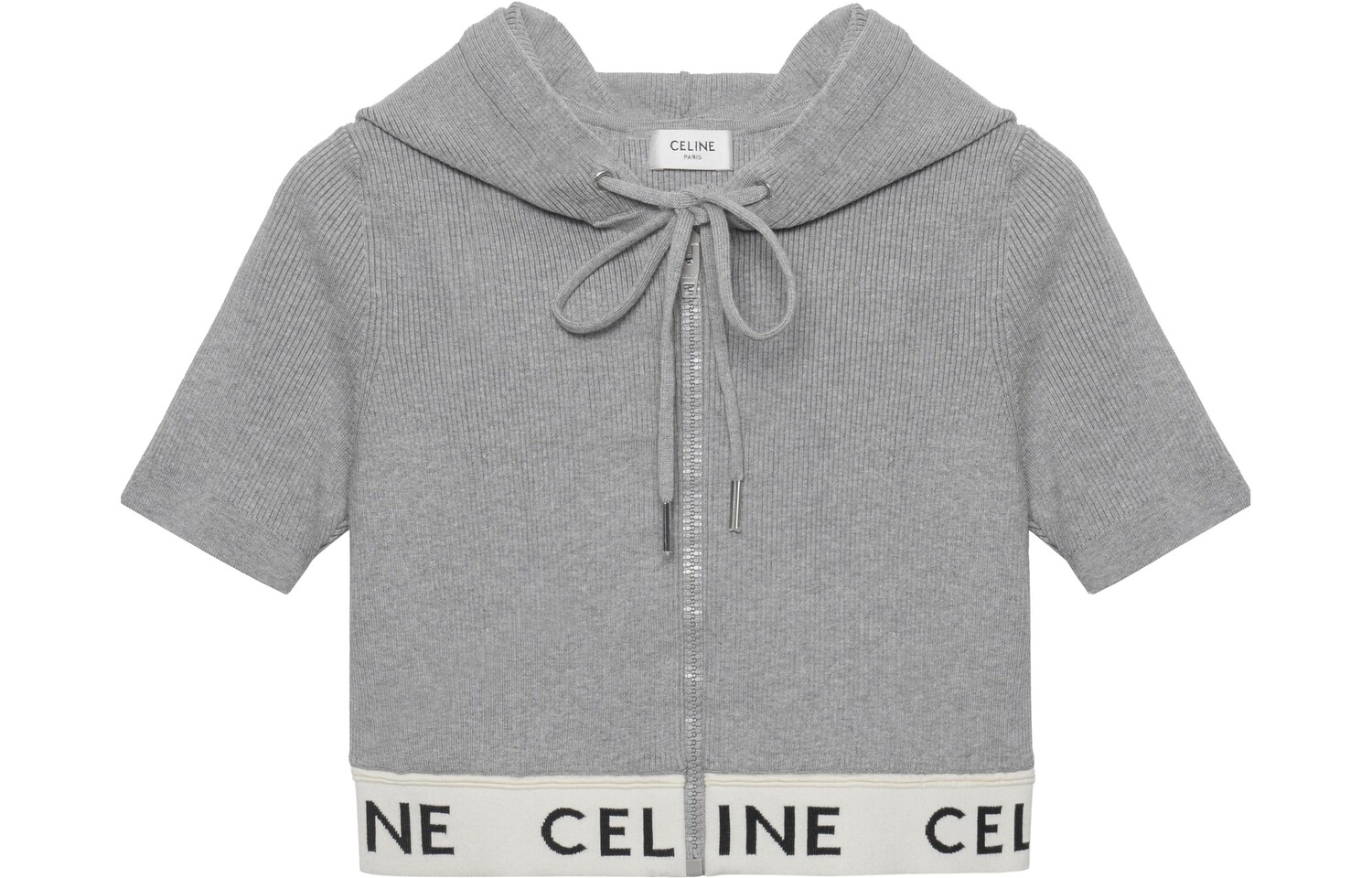 

Толстовка женская Celine короткая, серый