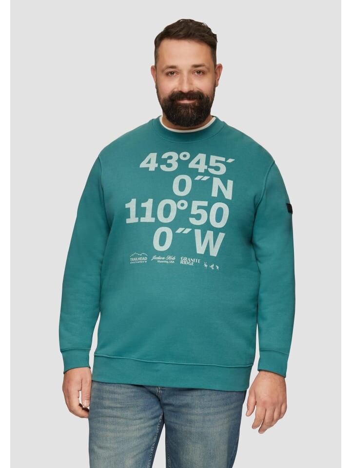 

Толстовка s.Oliver Sweatshirt langarm, цвет Petrol