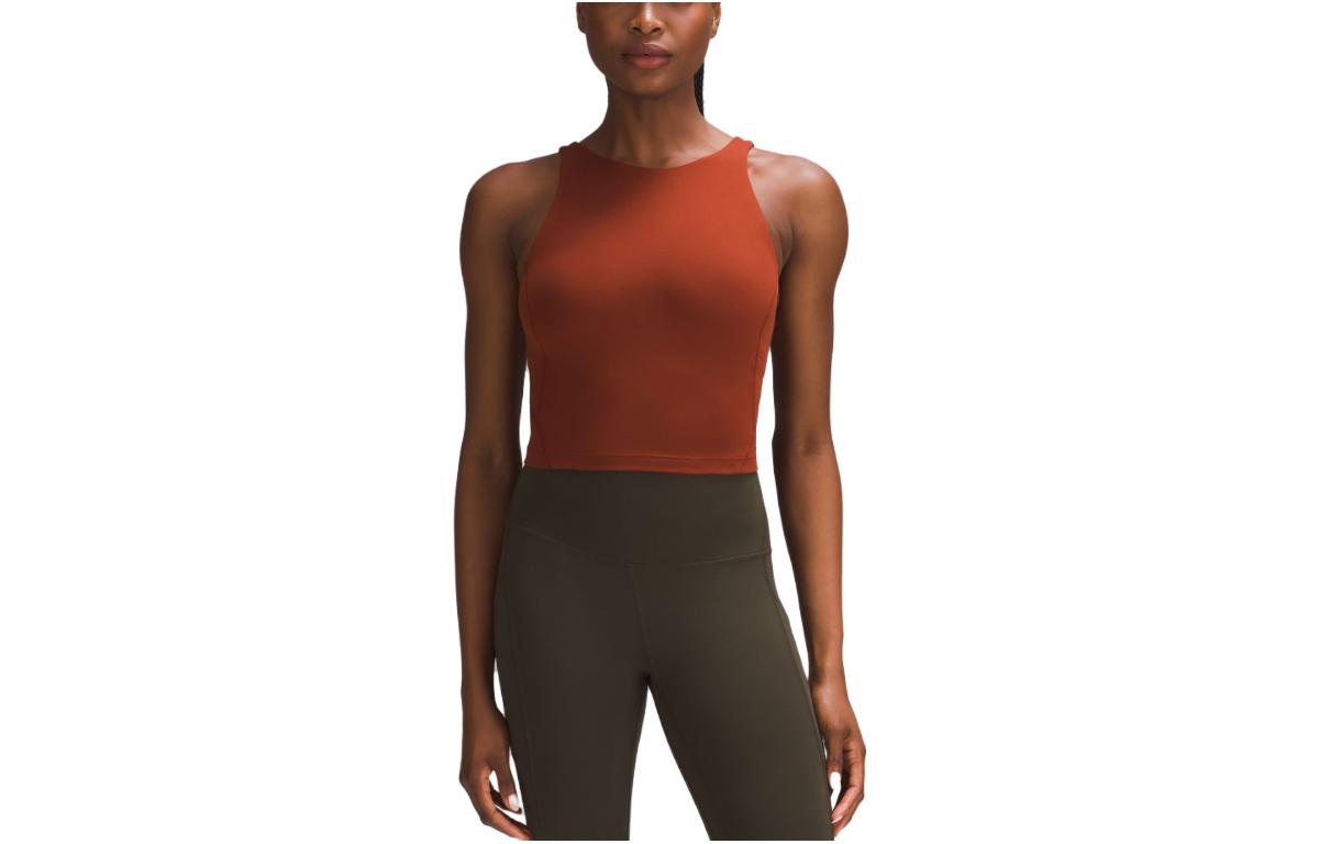 

Женская майка для йоги Align Lululemon, Dark Coffee/Espresso
