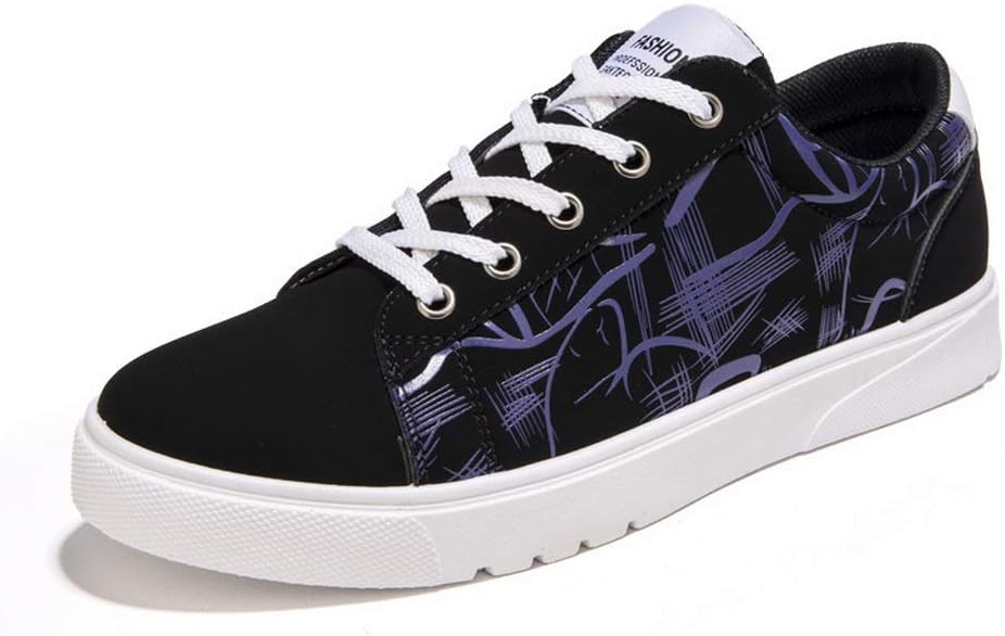 

Кроссовки tazimall Men's Casual Canvas Shoes Low Cut Student Shoes, синий