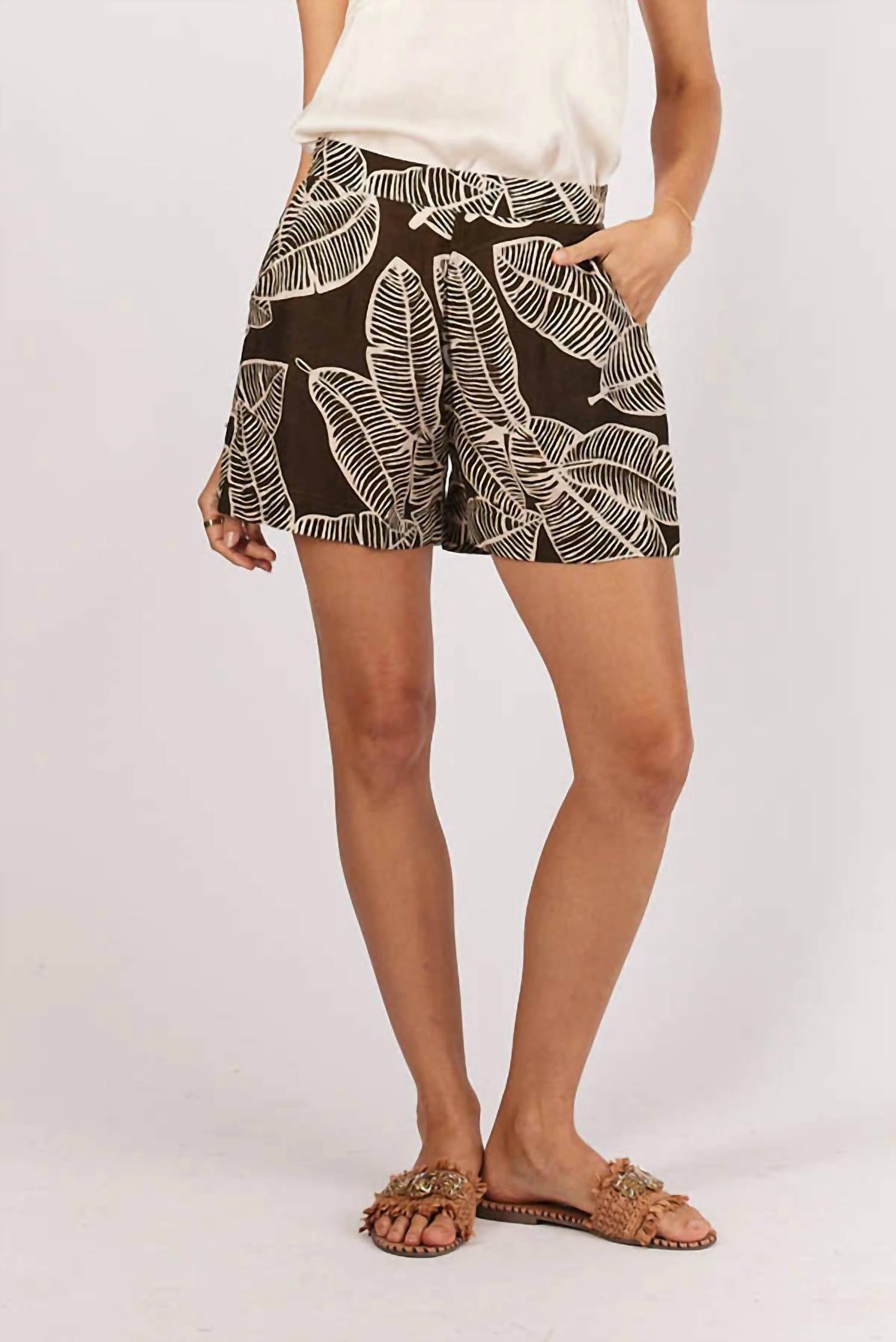 

Шорты Pandang Lightweight Short In шоколадный Rubyyaya, шоколадный