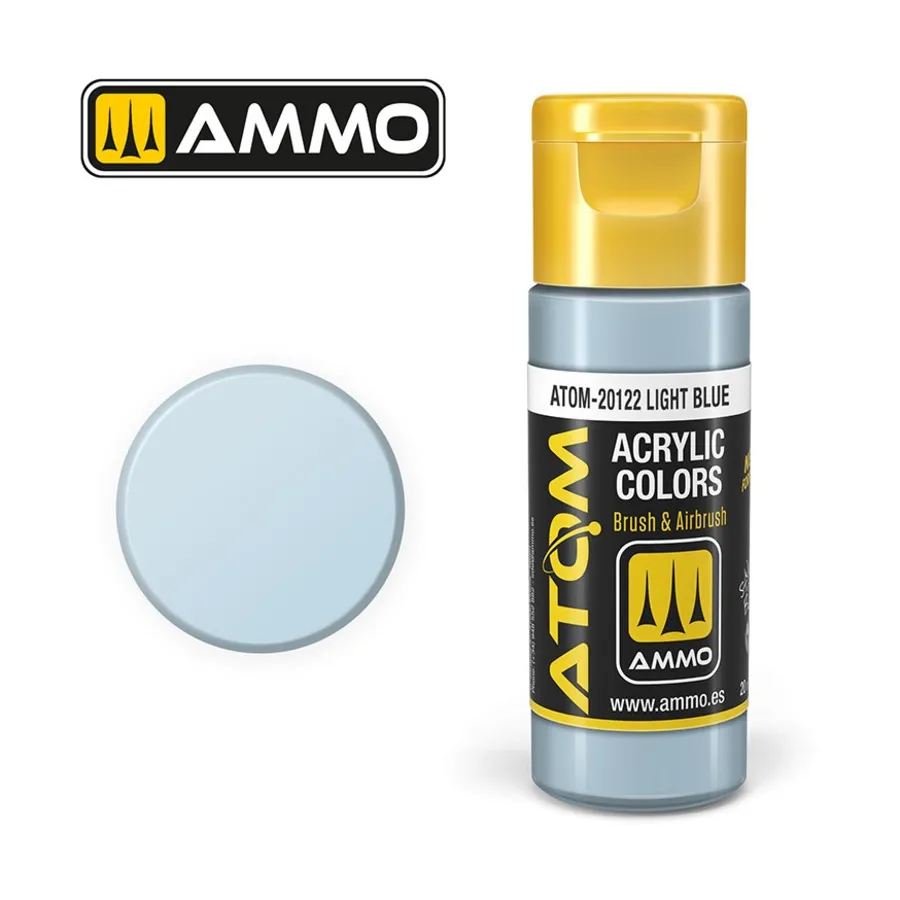 

Светло-голубой, ATOM Acrylic Paints