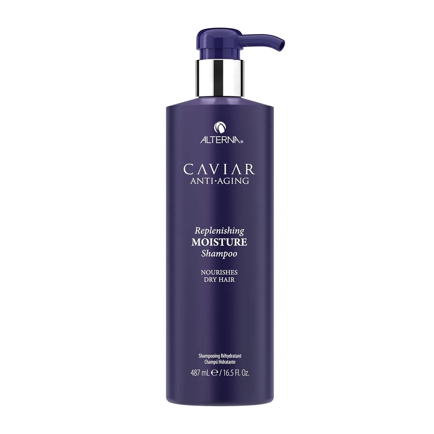 Увлажняющий шампунь Alterna CAVIAR Anti-Aging Replenishing Moisture | Для сухих и ломких волос | Защищает, восстанавливает и увлажняет | Без сульфатов