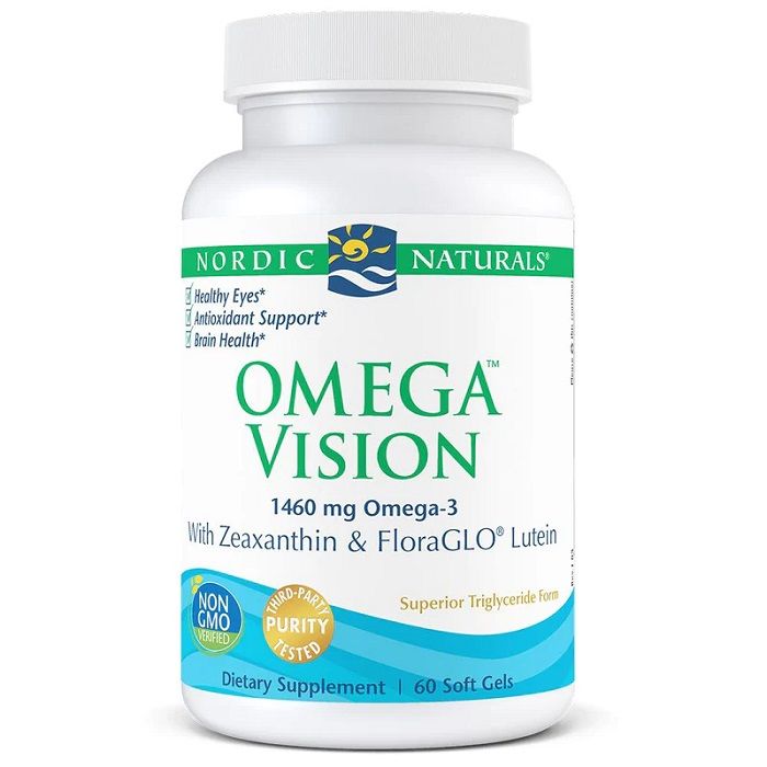 

Капсулы для улучшения зрения Nordic Naturals Omega VIsion 1460 Mg, 60 шт