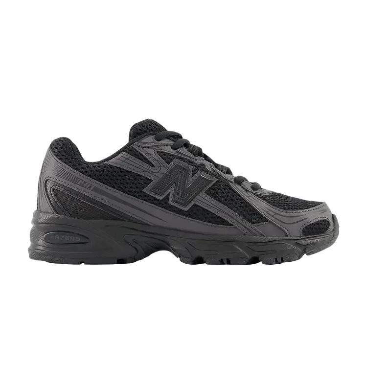 Кроссовки New Balance 740 Big Kid 'Triple Black'