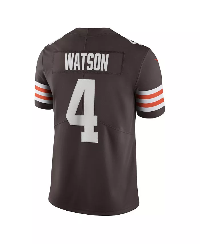 Мужская лимитированная джерси Cleveland 2020 Vapor Deshaun Watson Nike, коричневый — фото 2