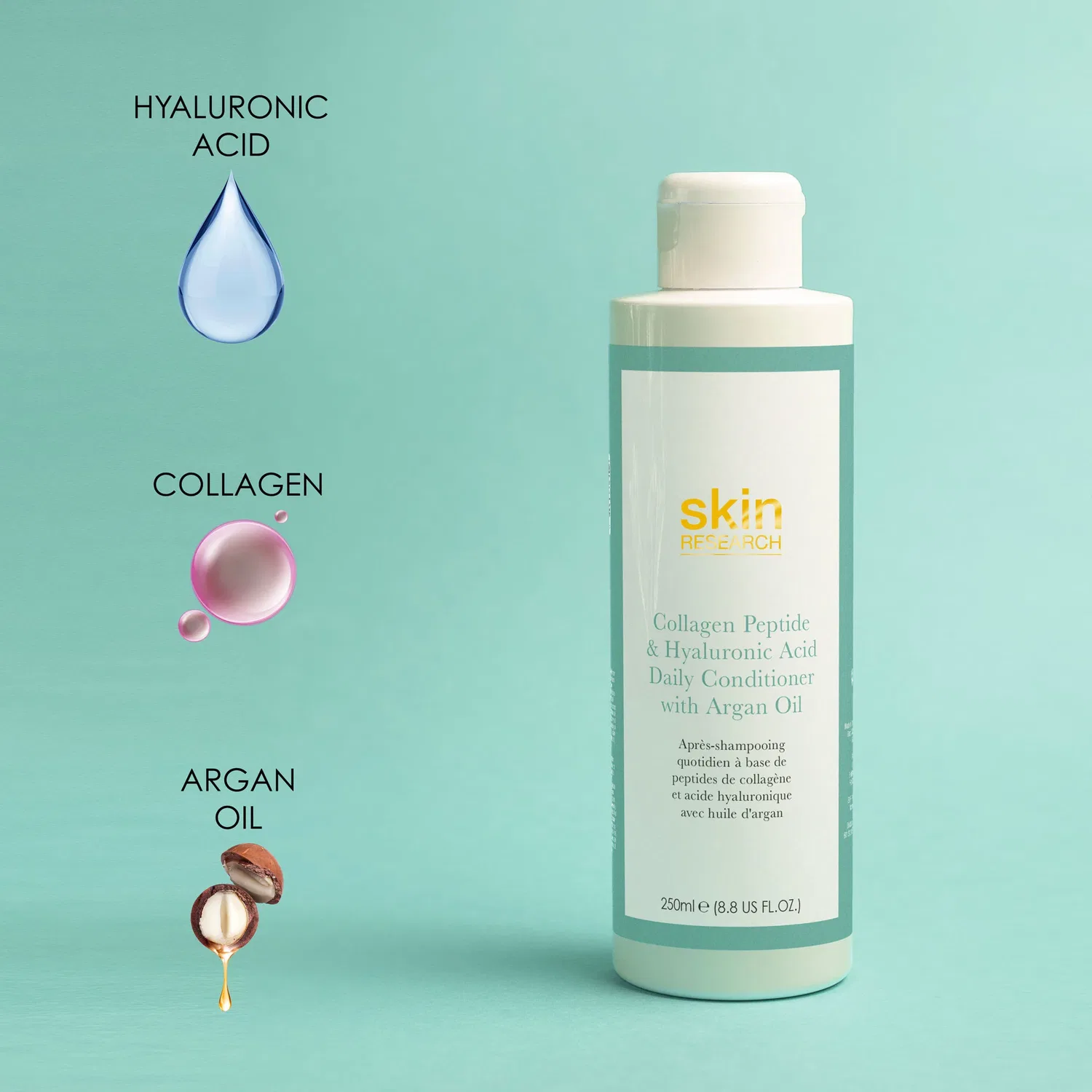 Кондиционер с коллагеном и гиалуроновой кислотой SkinChemists — фото 2