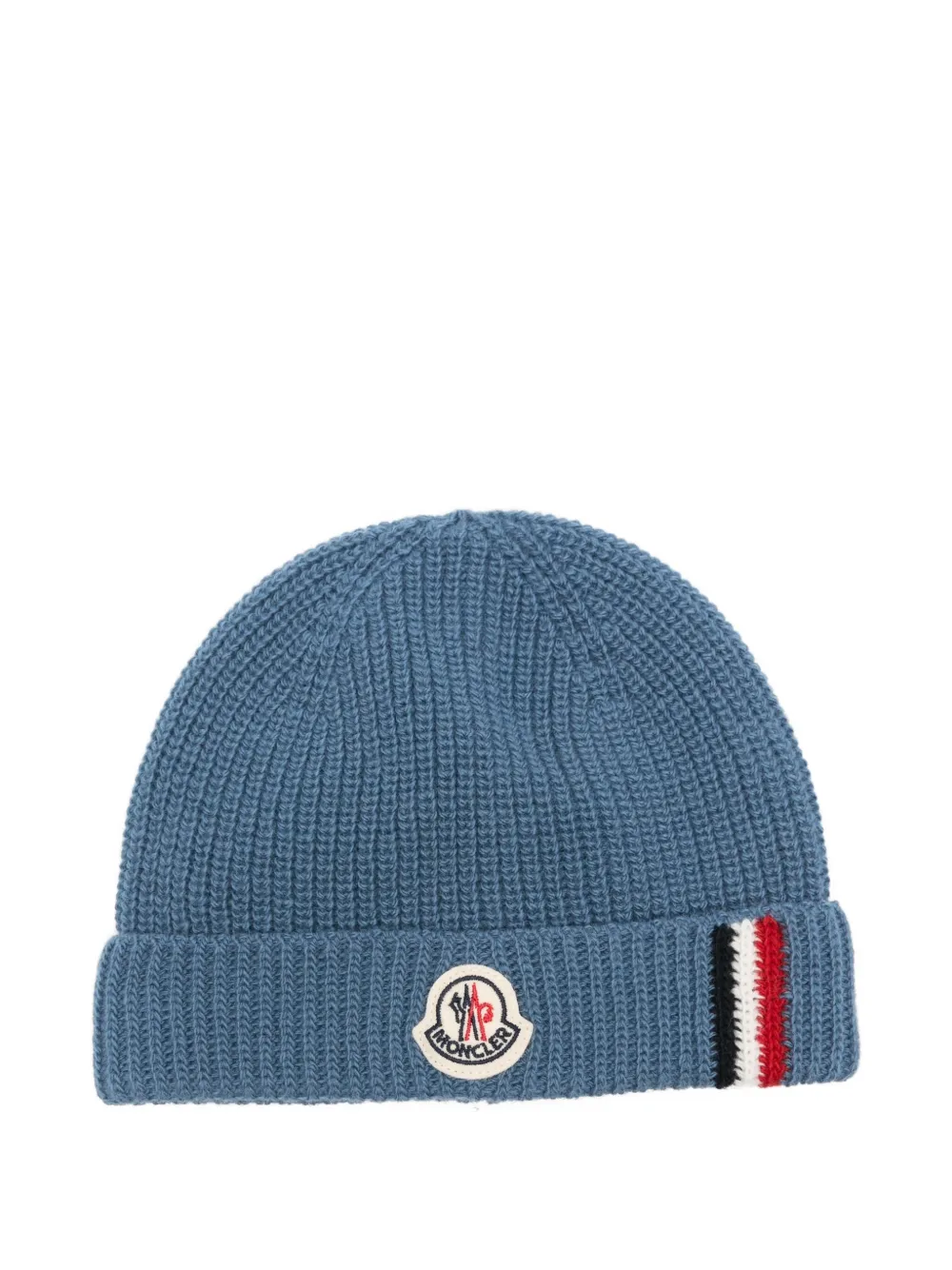 

Шапка с логотипом Moncler Enfant, синий