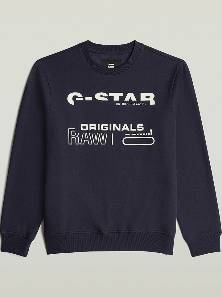 

Толстовка G-Star, темно-синий