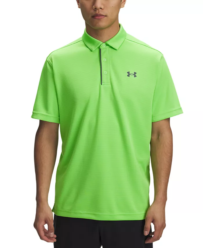 

Мужская поло Tech Under Armour, зеленый