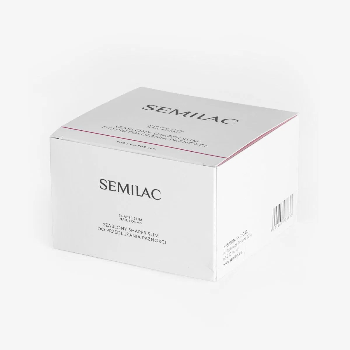 Трафареты для наращивания ногтей Semilac Slim Hardi Shaper, 500 шт. Semilac — фото 2