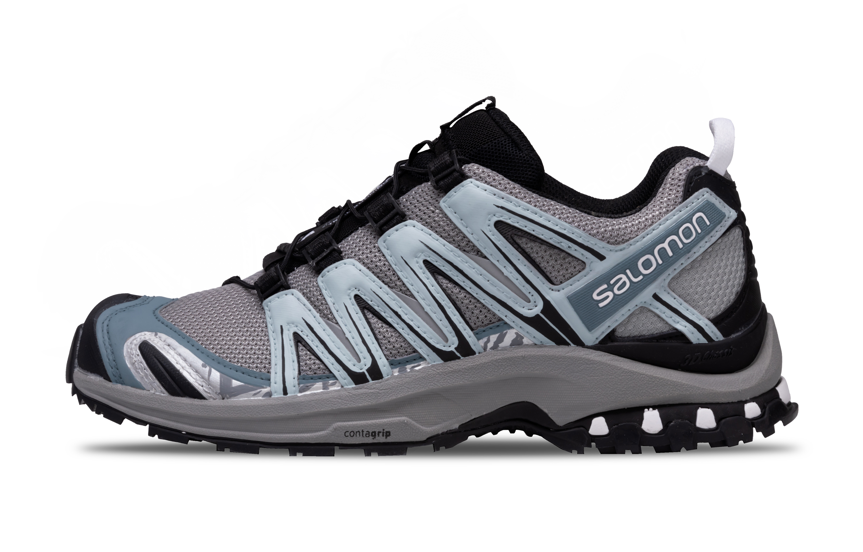 SALOMON Кроссовки XA PRO 3D Cool Summer Mint с амортизацией, износостойкие, низкие, унисекс, светло-голубые
