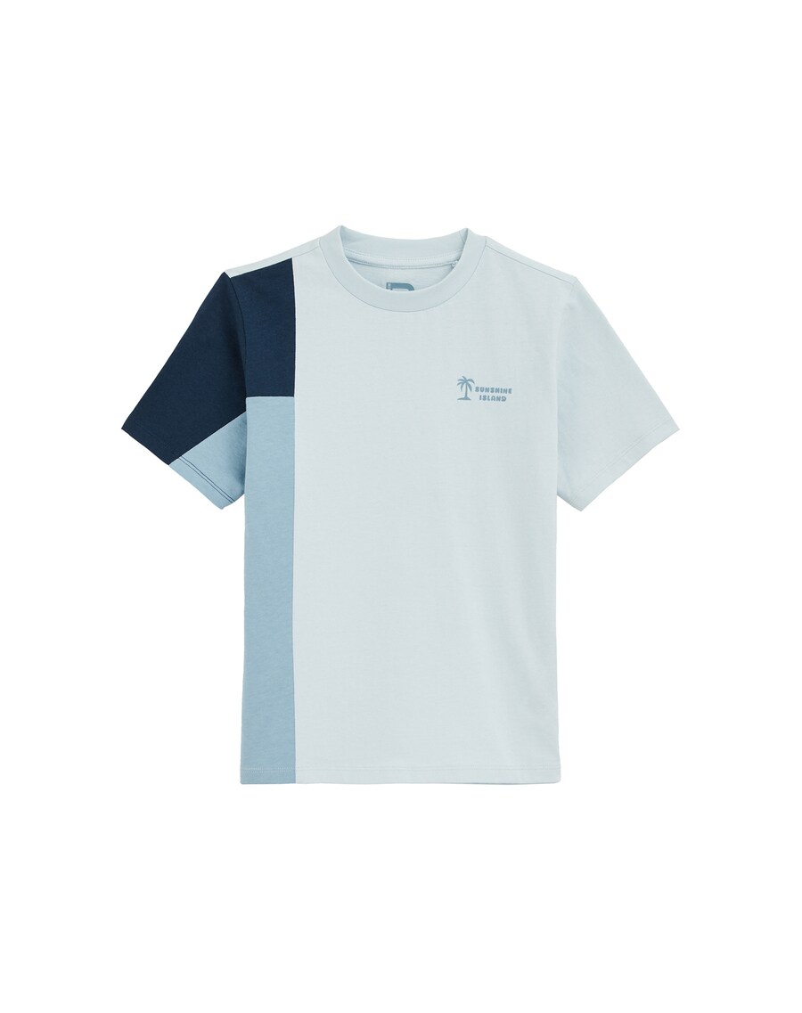 

Рубашка WE Fashion, цвет marine blue/Opal/Pastel blue