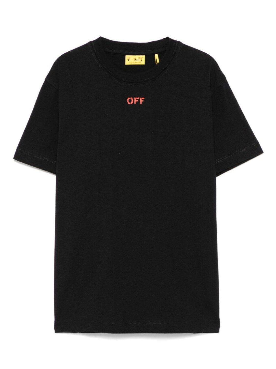 

Off-White Kids футболка с принтом Off, черный