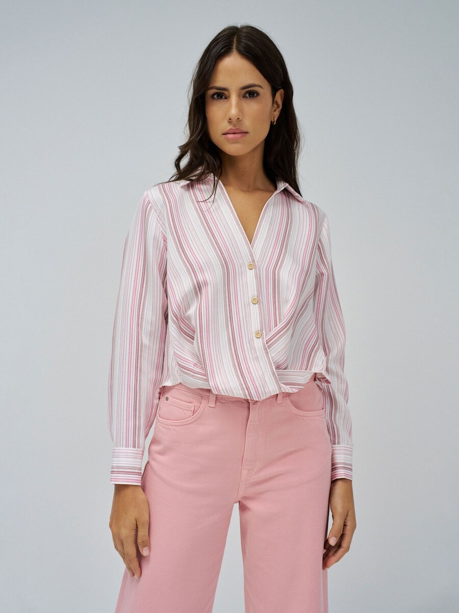 

Блузка Salsa Jeans, цвет Ecru/Rose/Dusky pink/Light pink