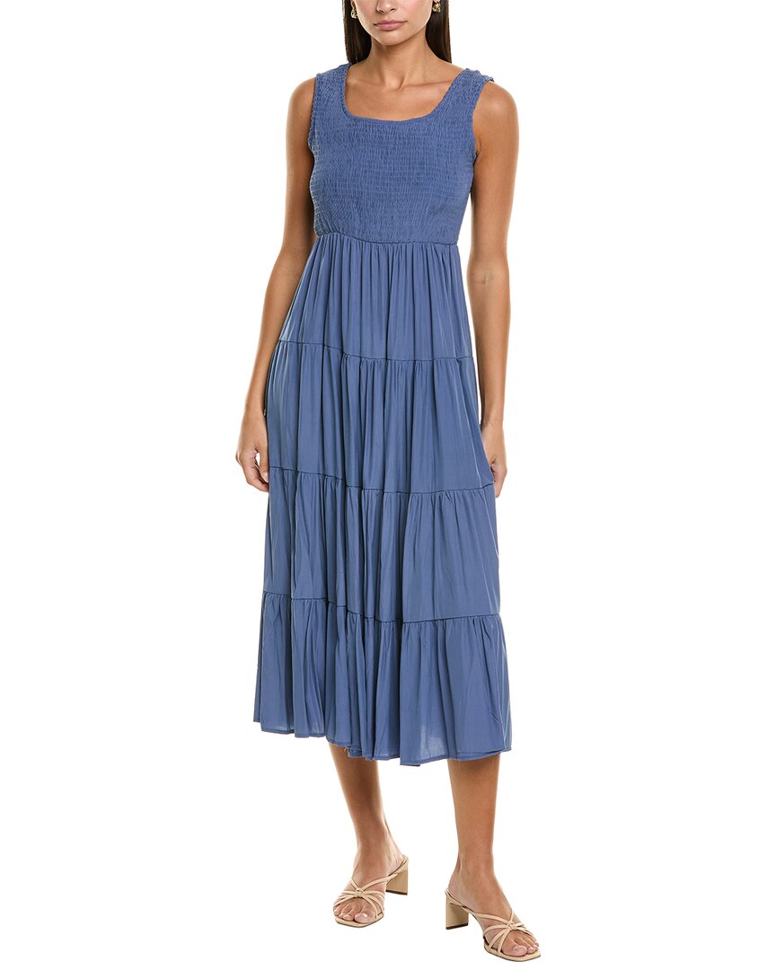 

Платье макси Maison Maar, синий