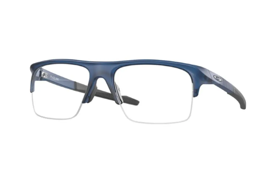 

Очки Oakley мужские синие нестандартной формы