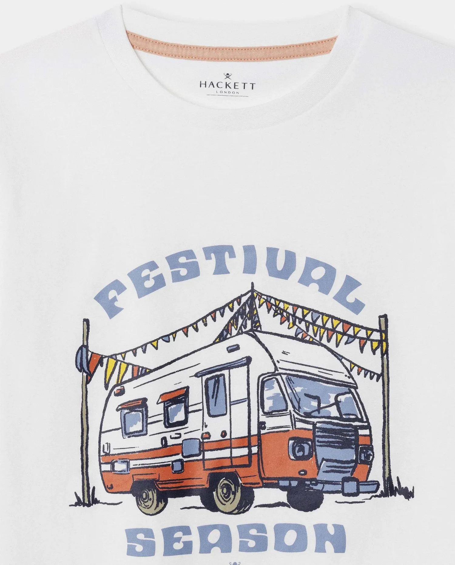 Детская футболка фестиваля Camper Hackett, белый — фото 2