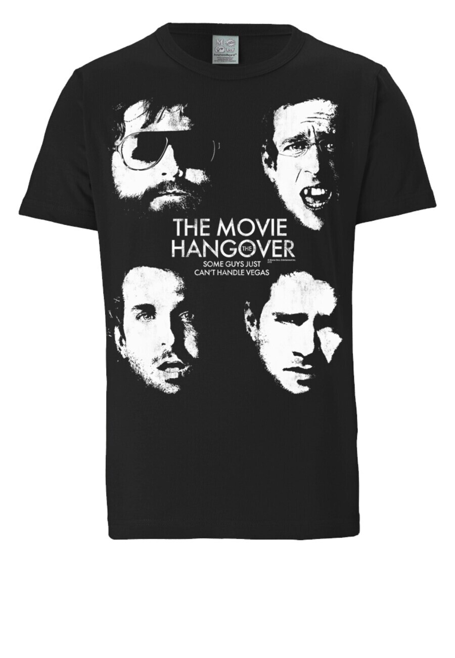 

Классическая футболка LOGOSHIRT Shirt Hangover - Some Guys, черный