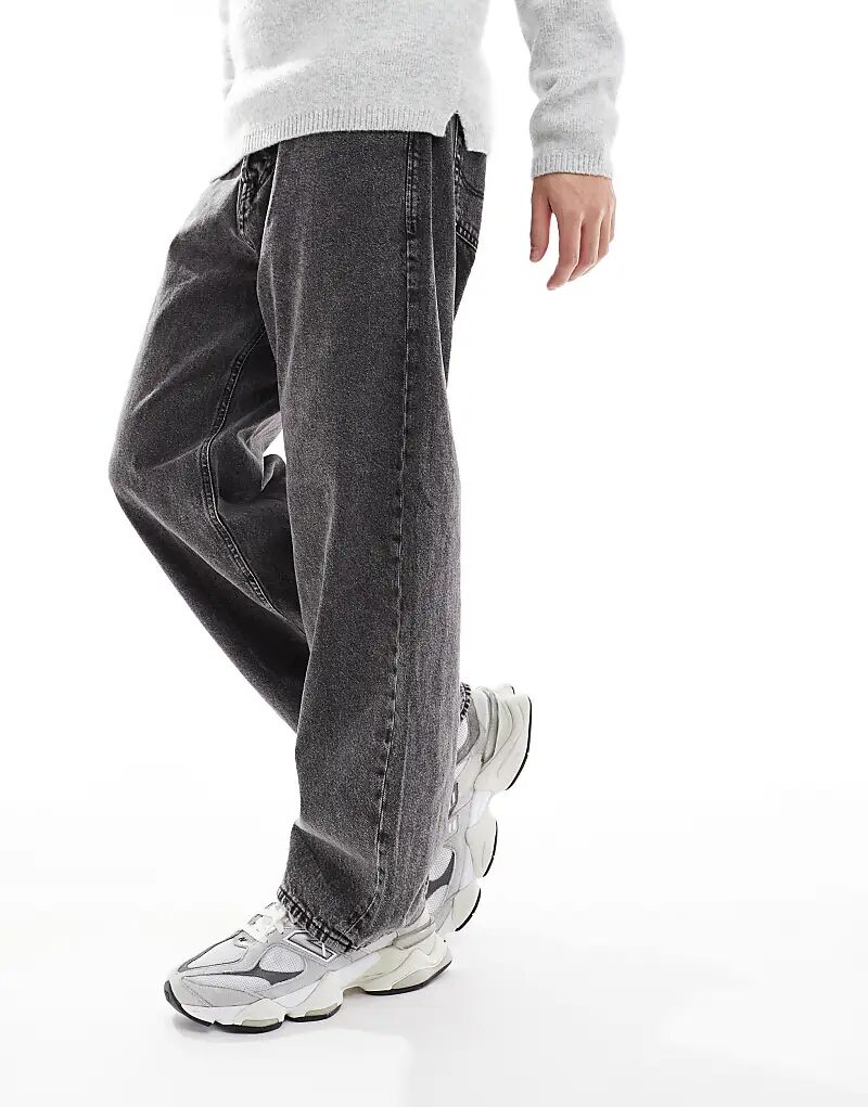 

Мешковатые джинсы Alex черного цвета Jack & Jones