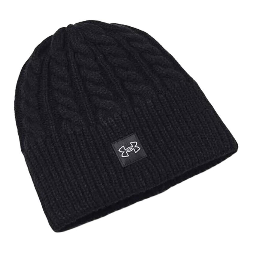 

Under Armour Женская шапка бини черная, Black